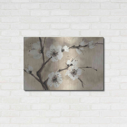 Luxe Metal Art 'Spring Blossoms IV' by Chris Paschke, Metal Wall Art,36x24