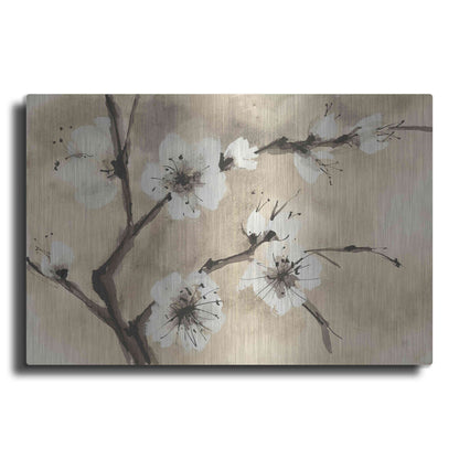 Luxe Metal Art 'Spring Blossoms IV' by Chris Paschke, Metal Wall Art
