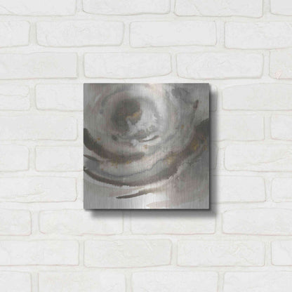 Luxe Metal Art 'Gold Dust Nebula II' by Chris Paschke, Metal Wall Art,12x12