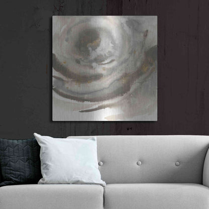 Luxe Metal Art 'Gold Dust Nebula II' by Chris Paschke, Metal Wall Art,36x36