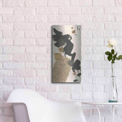 Luxe Metal Art 'Gilded Collage I' by Chris Paschke, Metal Wall Art,12x24