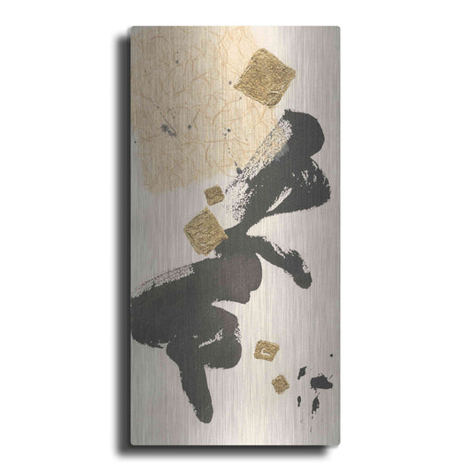 Luxe Metal Art 'Gilded Collage II' by Chris Paschke, Metal Wall Art,2:1 P