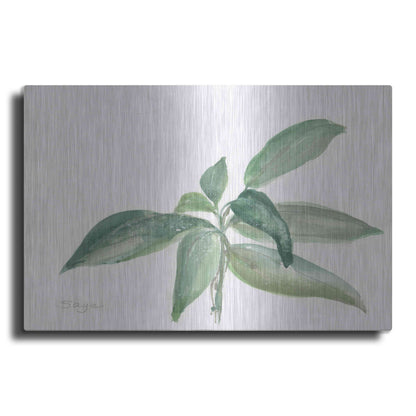 Luxe Metal Art 'Sage I' by Chris Paschke, Metal Wall Art