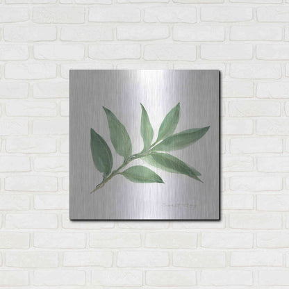 Luxe Metal Art 'Sweet Bay' by Chris Paschke, Metal Wall Art,24x24