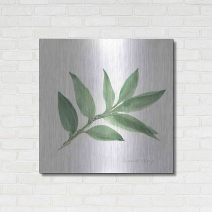 Luxe Metal Art 'Sweet Bay' by Chris Paschke, Metal Wall Art,36x36