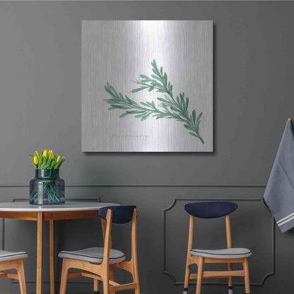Luxe Metal Art 'Rosemary' by Chris Paschke, Metal Wall Art,36x36