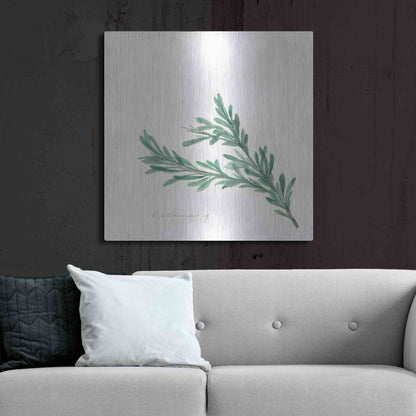 Luxe Metal Art 'Rosemary' by Chris Paschke, Metal Wall Art,36x36