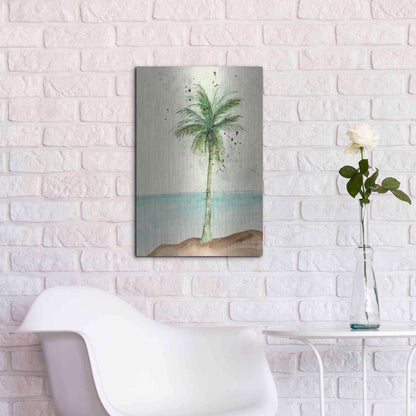 Luxe Metal Art 'African Oil Palm I' by Chris Paschke, Metal Wall Art,16x24