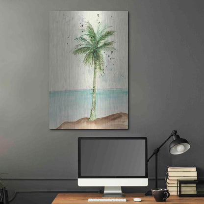 Luxe Metal Art 'African Oil Palm I' by Chris Paschke, Metal Wall Art,24x36