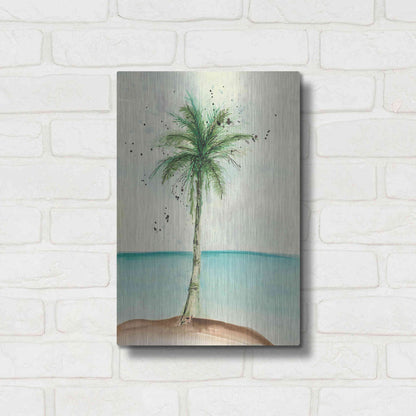 Luxe Metal Art 'African Oil Palm II' by Chris Paschke, Metal Wall Art,12x16