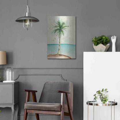 Luxe Metal Art 'African Oil Palm II' by Chris Paschke, Metal Wall Art,16x24