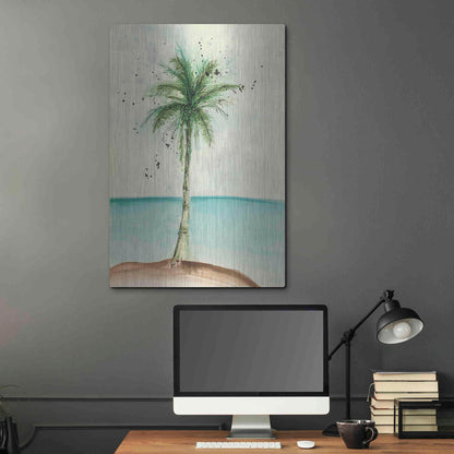 Luxe Metal Art 'African Oil Palm II' by Chris Paschke, Metal Wall Art,24x36