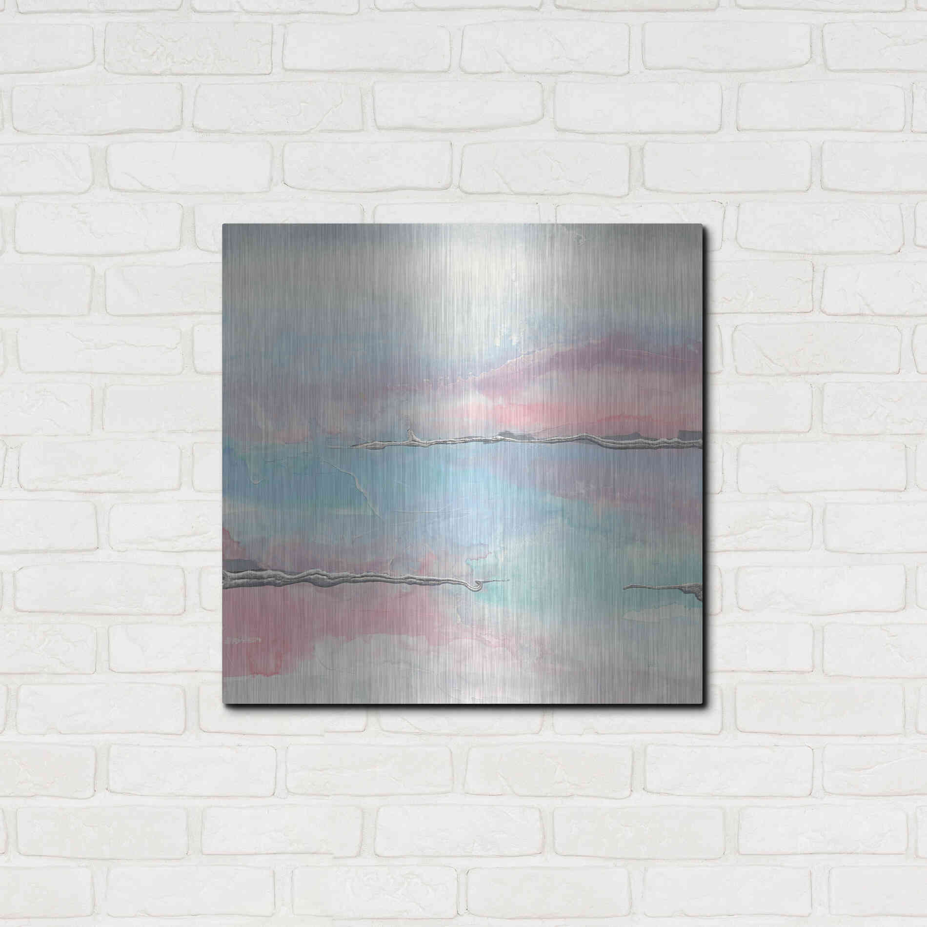 Luxe Metal Art 'Parfait I' by Chris Paschke, Metal Wall Art,24x24