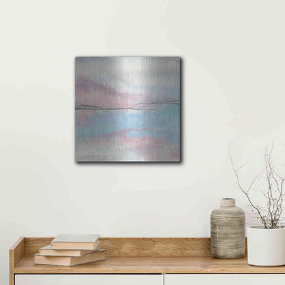 Luxe Metal Art 'Parfait II' by Chris Paschke, Metal Wall Art,12x12