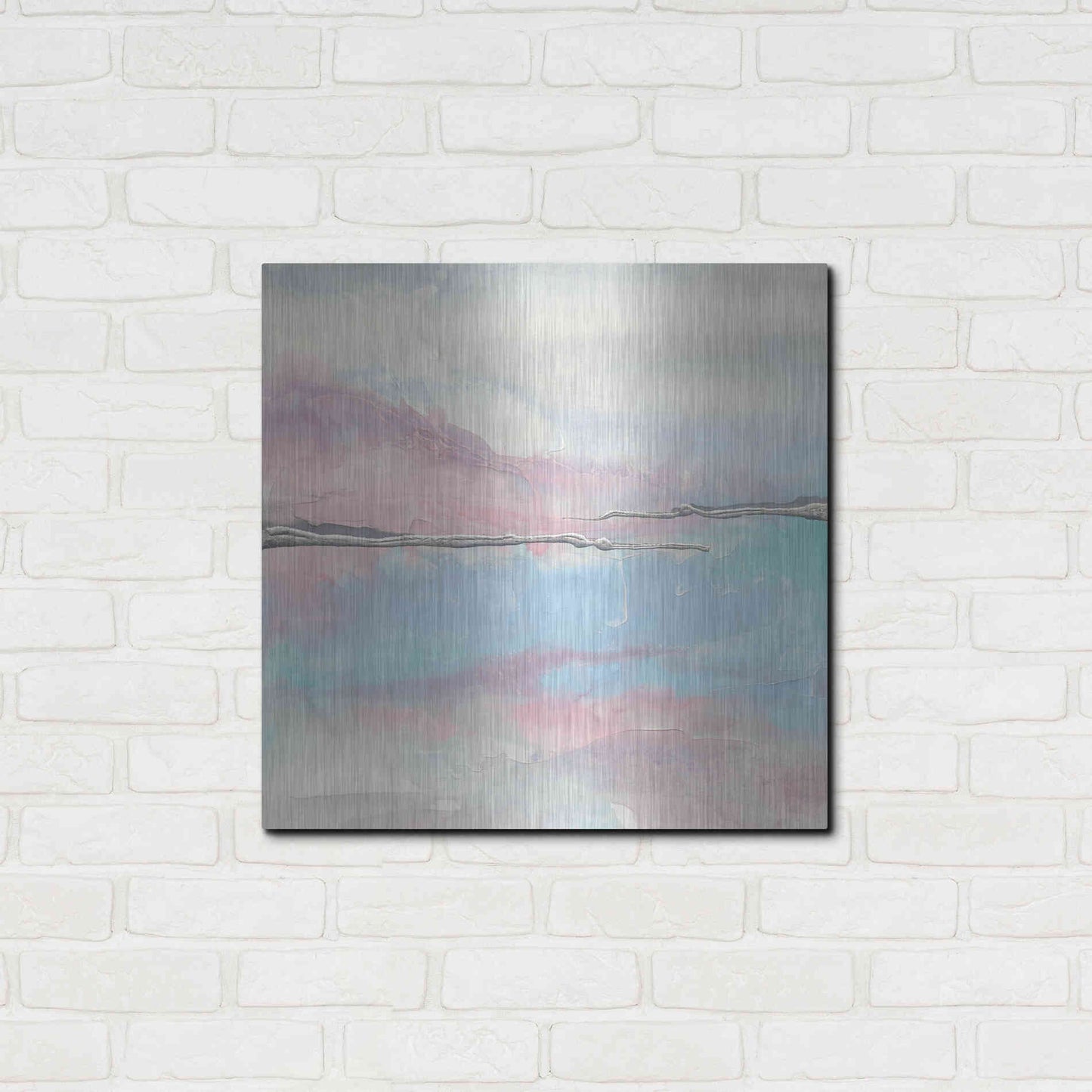 Luxe Metal Art 'Parfait II' by Chris Paschke, Metal Wall Art,24x24
