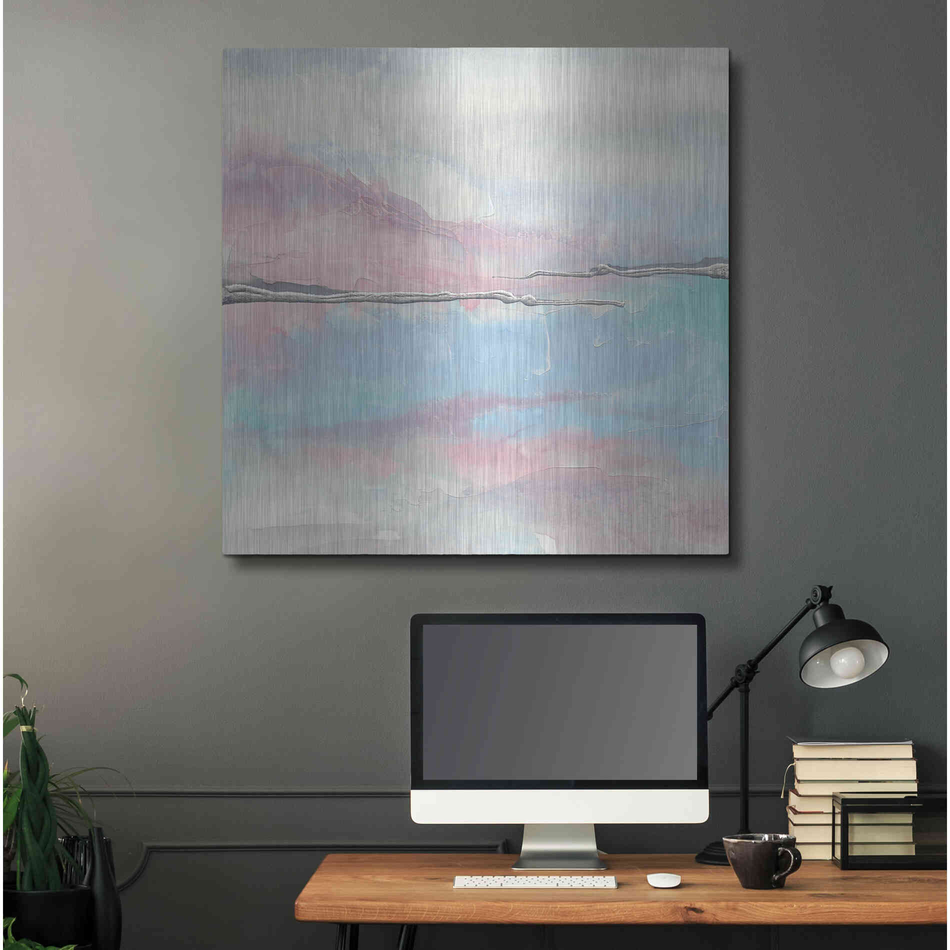 Luxe Metal Art 'Parfait II' by Chris Paschke, Metal Wall Art,36x36