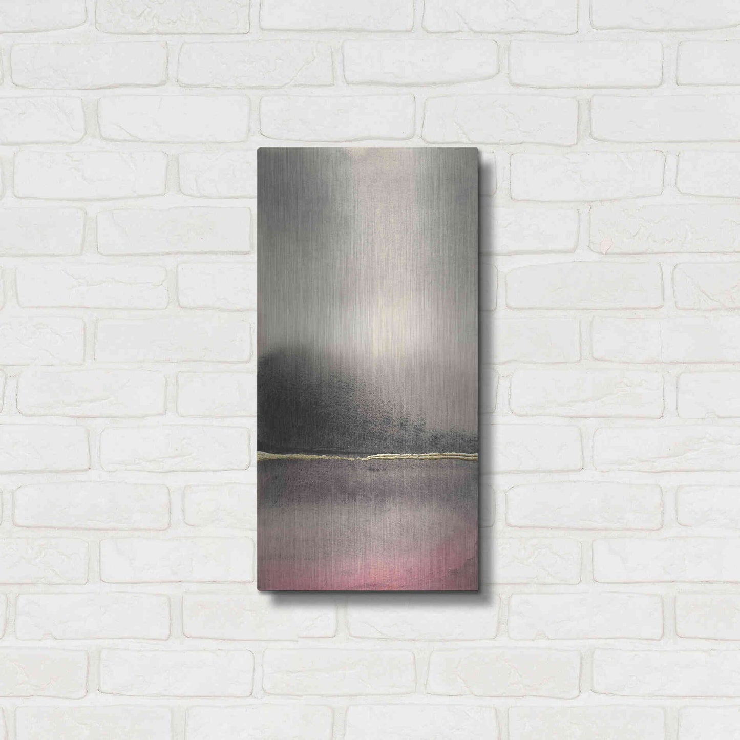 Luxe Metal Art 'After the Storm I' by Chris Paschke, Metal Wall Art,12x24