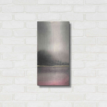 Luxe Metal Art 'After the Storm I' by Chris Paschke, Metal Wall Art,12x24