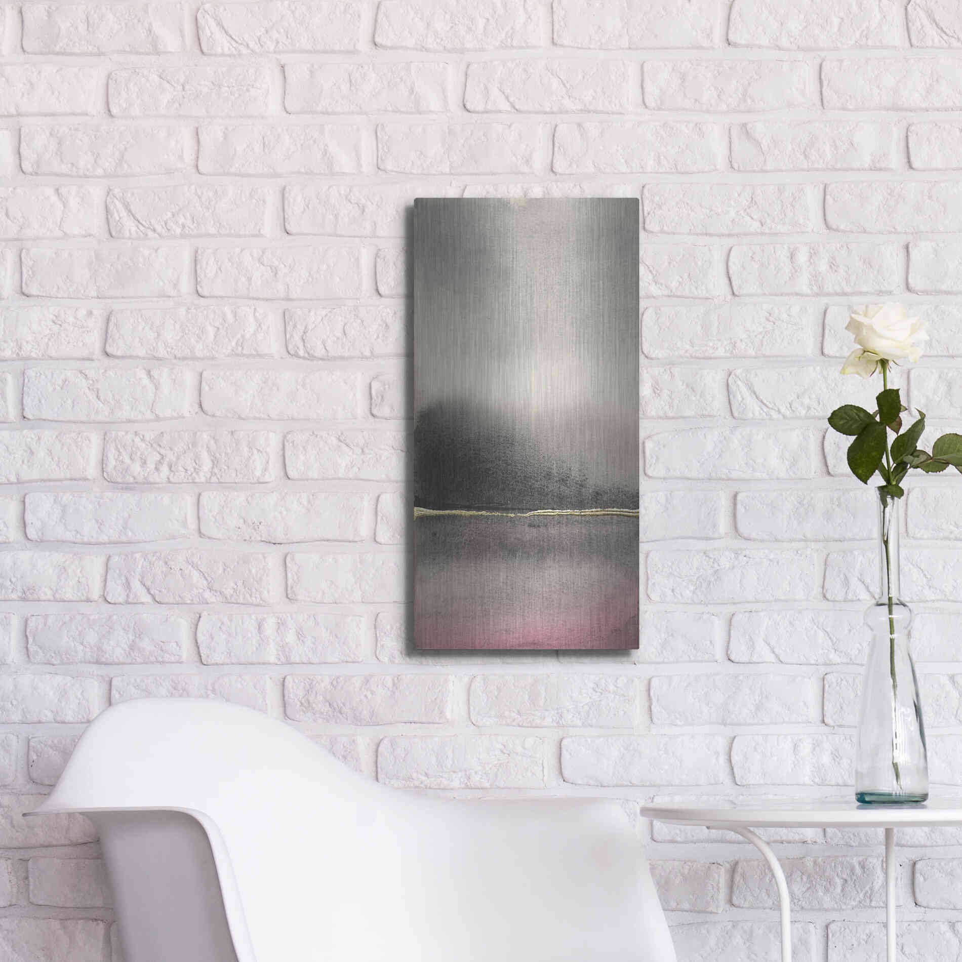 Luxe Metal Art 'After the Storm I' by Chris Paschke, Metal Wall Art,12x24