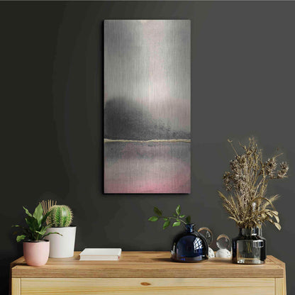 Luxe Metal Art 'After the Storm I' by Chris Paschke, Metal Wall Art,12x24
