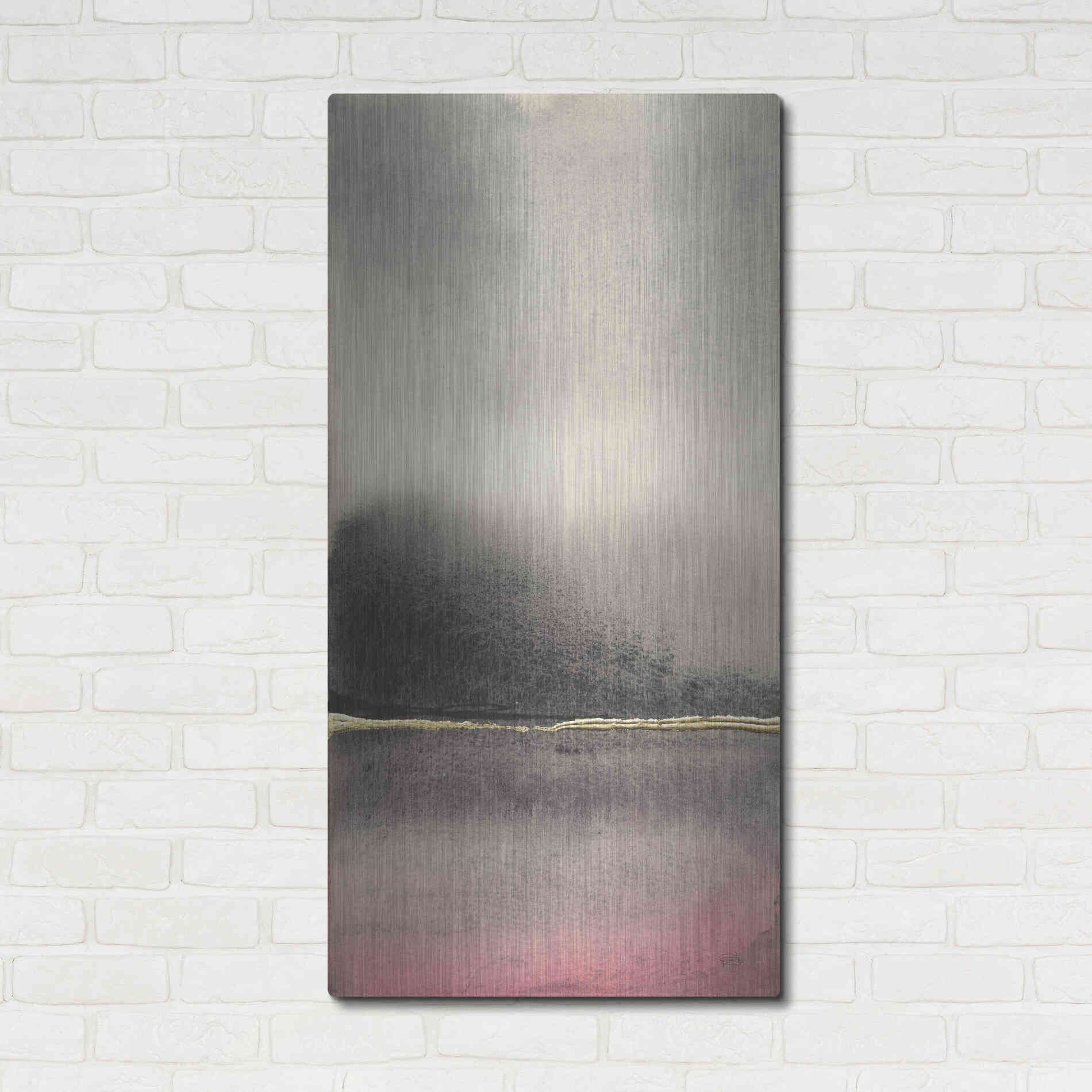 Luxe Metal Art 'After the Storm I' by Chris Paschke, Metal Wall Art,24x48