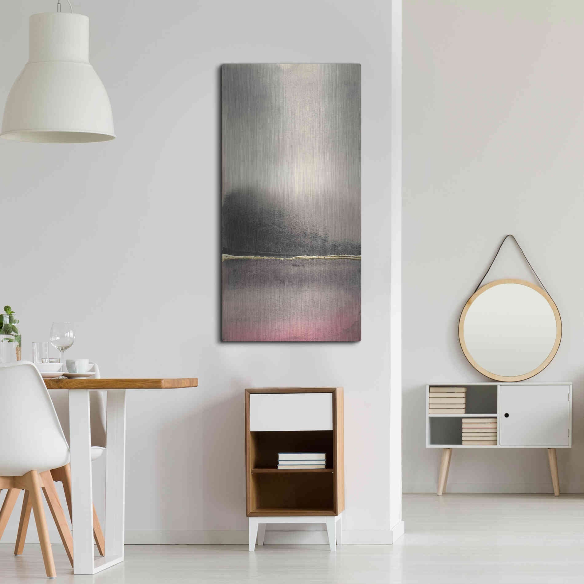 Luxe Metal Art 'After the Storm I' by Chris Paschke, Metal Wall Art,24x48