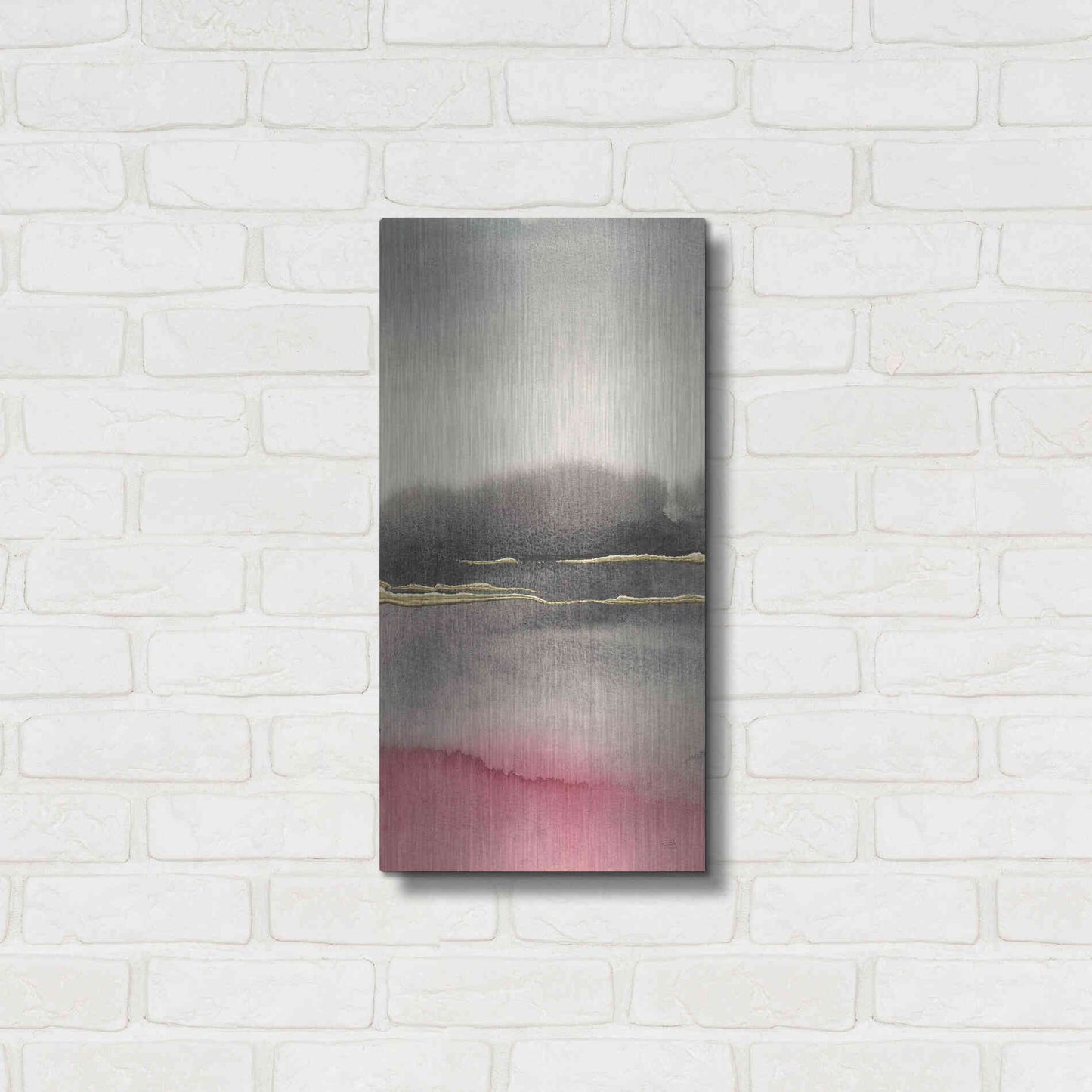 Luxe Metal Art 'After the Storm II' by Chris Paschke, Metal Wall Art,12x24