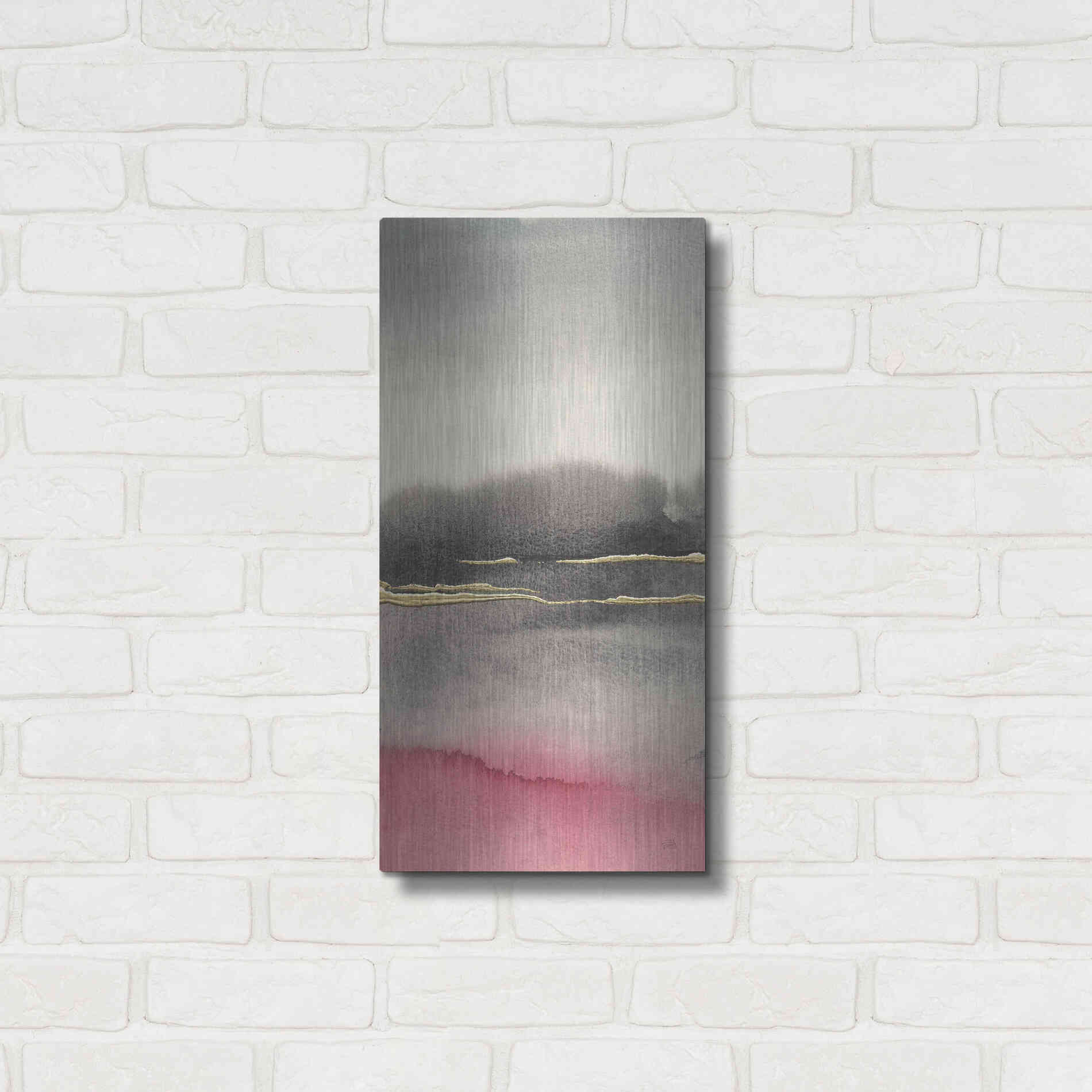 Luxe Metal Art 'After the Storm II' by Chris Paschke, Metal Wall Art,12x24