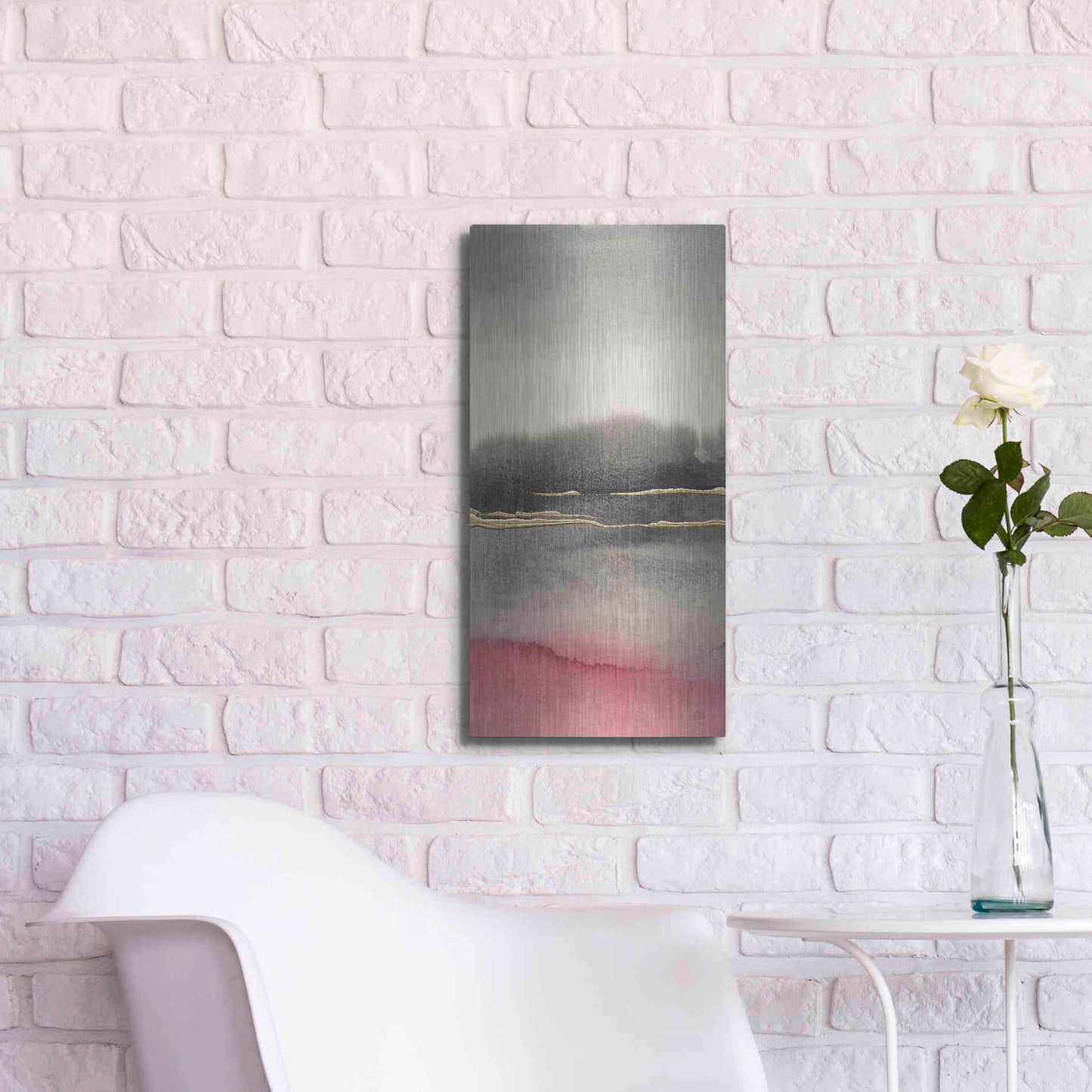 Luxe Metal Art 'After the Storm II' by Chris Paschke, Metal Wall Art,12x24