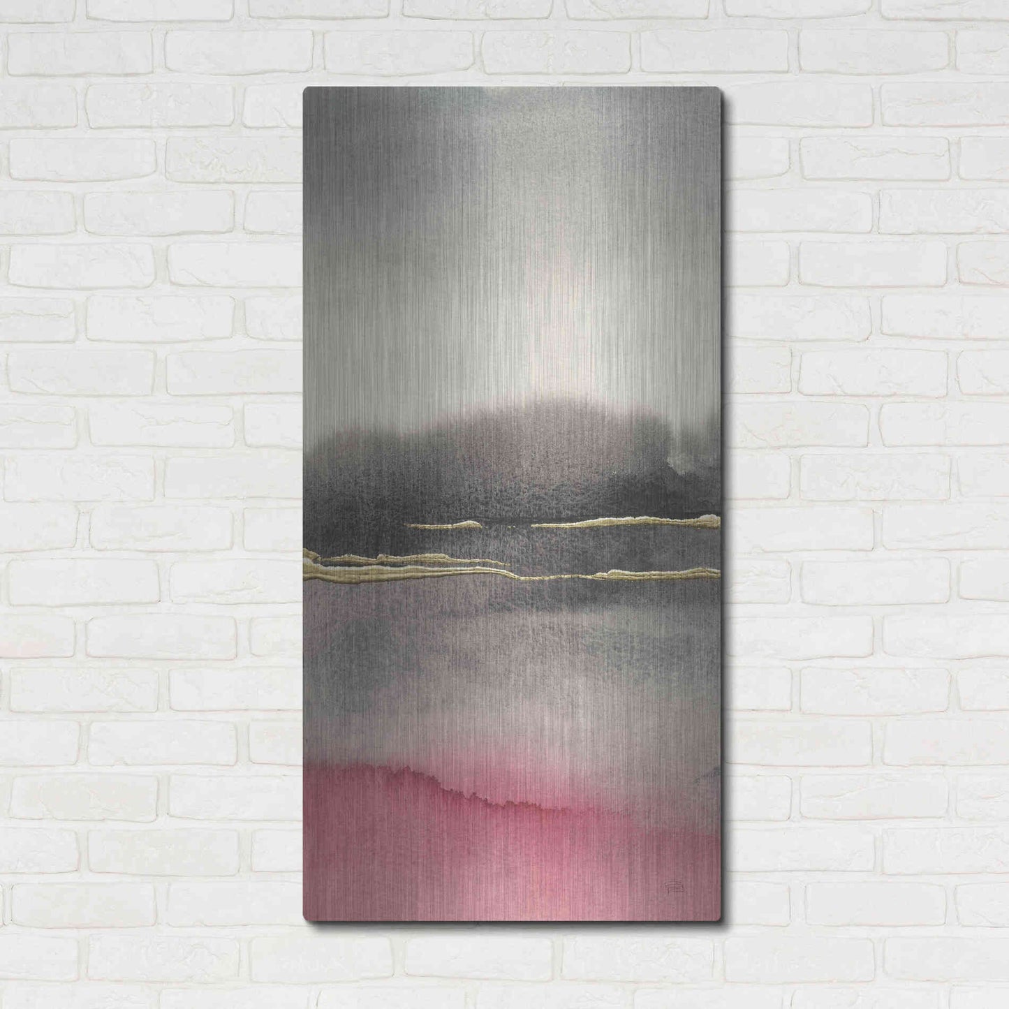 Luxe Metal Art 'After the Storm II' by Chris Paschke, Metal Wall Art,24x48