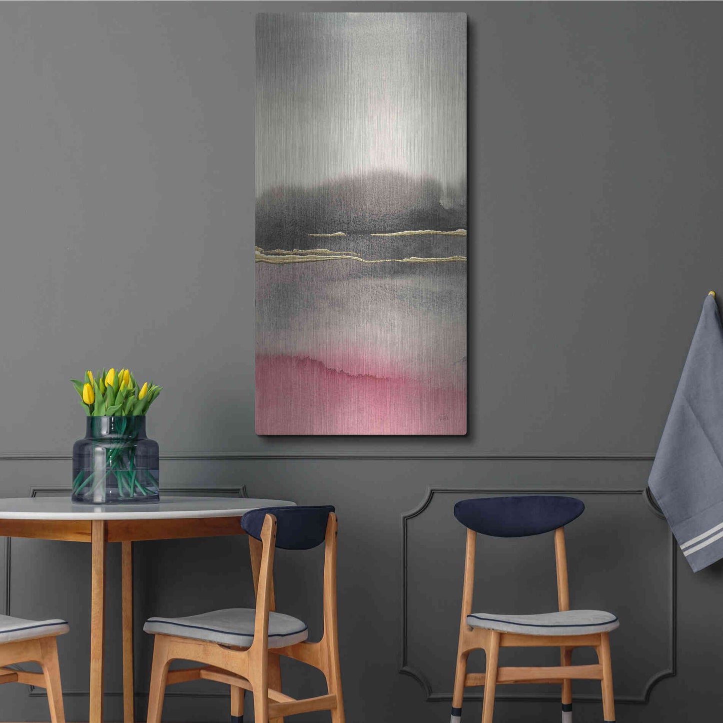 Luxe Metal Art 'After the Storm II' by Chris Paschke, Metal Wall Art,24x48