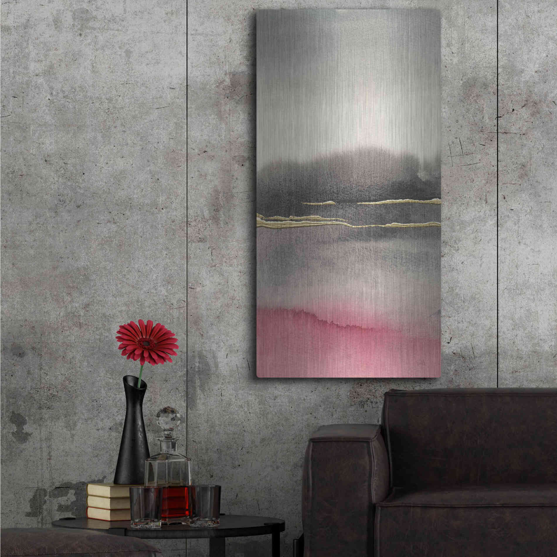 Luxe Metal Art 'After the Storm II' by Chris Paschke, Metal Wall Art,24x48