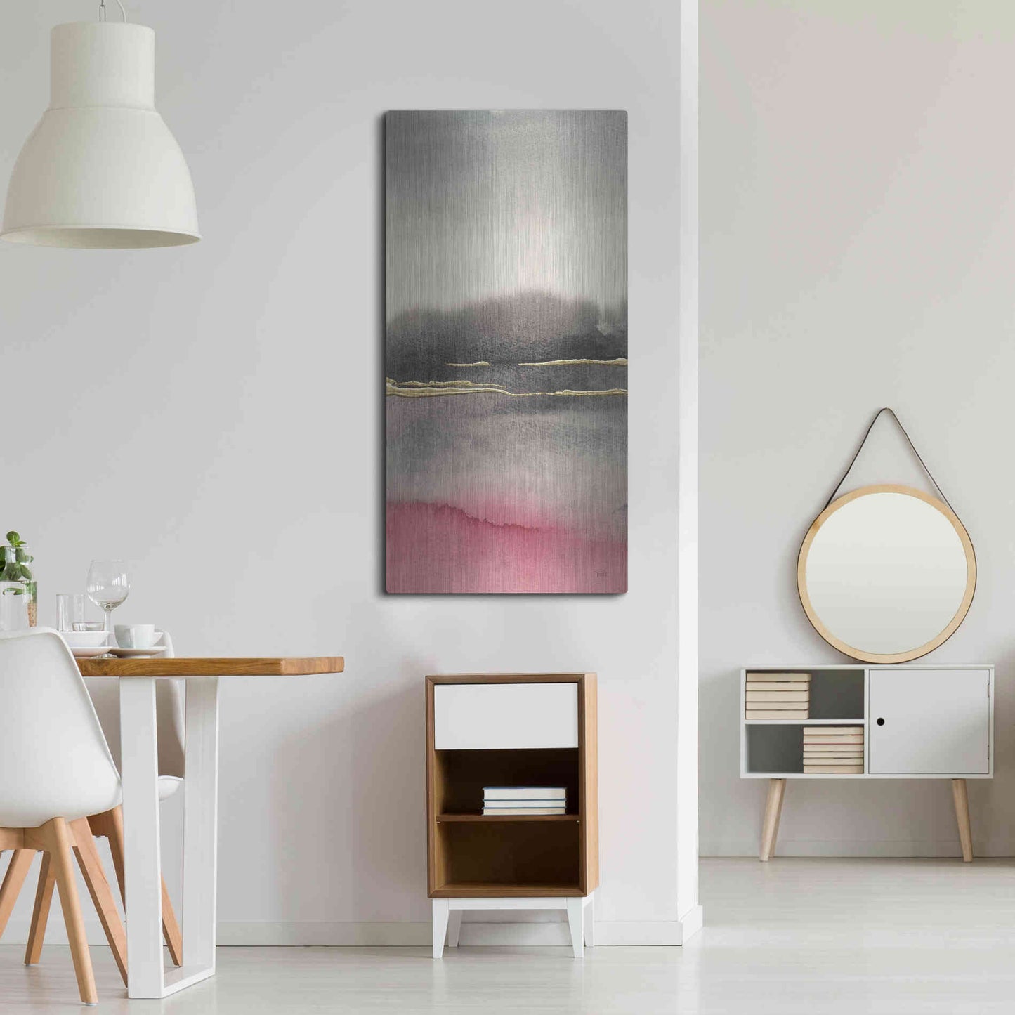 Luxe Metal Art 'After the Storm II' by Chris Paschke, Metal Wall Art,24x48