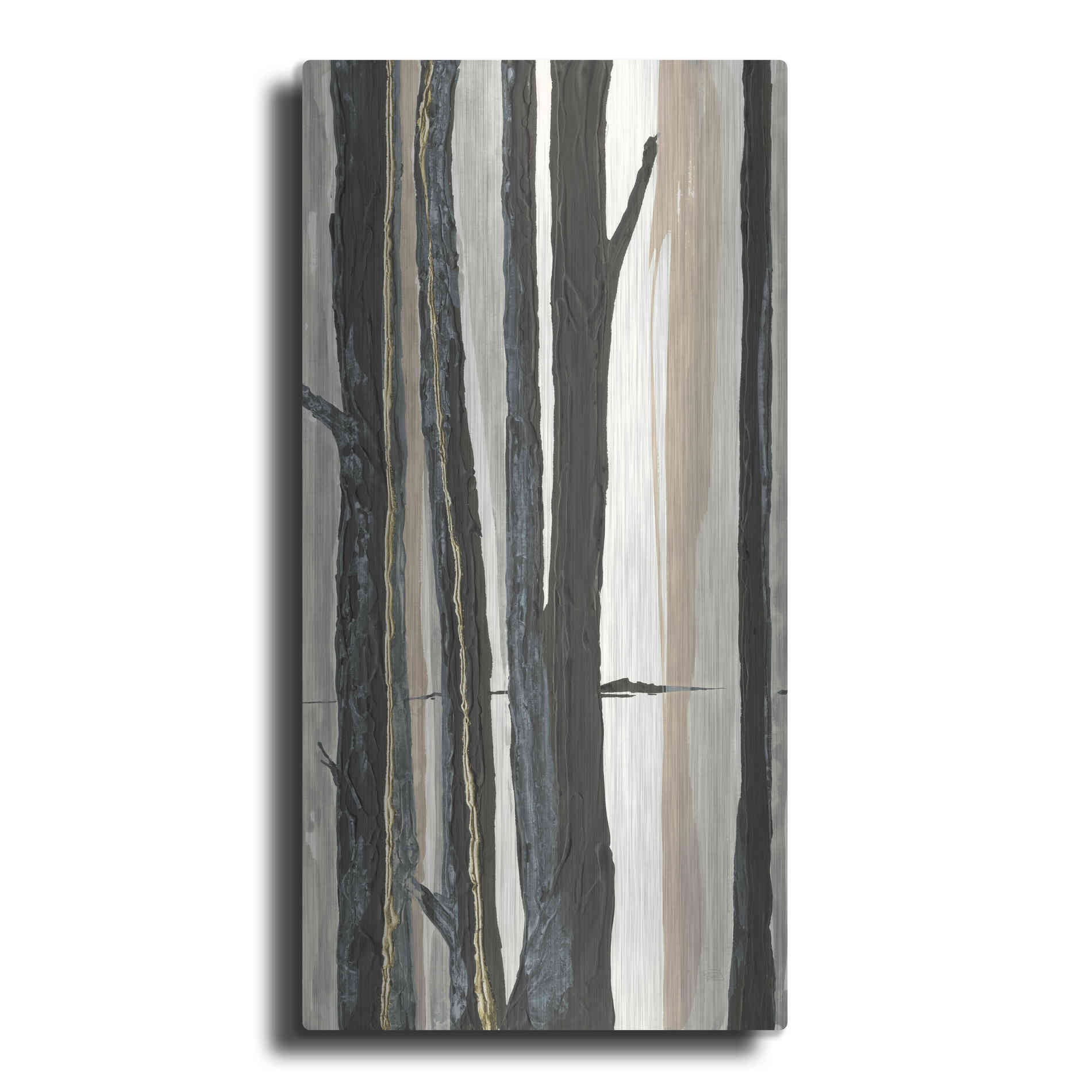 Luxe Metal Art 'Through the Trees I' by Chris Paschke, Metal Wall Art,2:1 P