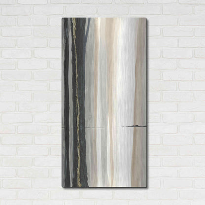 Luxe Metal Art 'Through the Trees II' by Chris Paschke, Metal Wall Art,24x48