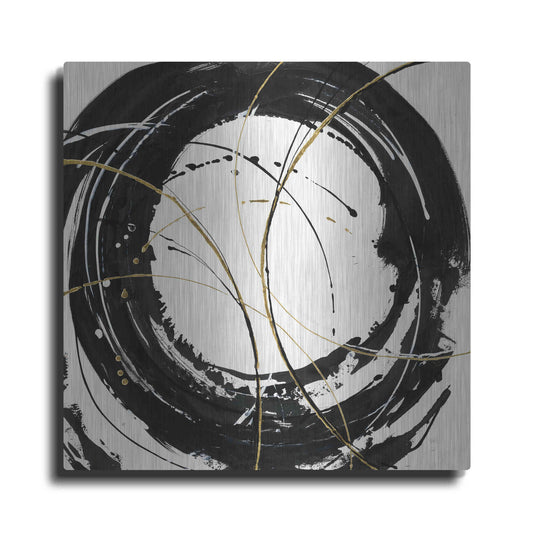 Luxe Metal Art 'Circular Web' by Chris Paschke, Metal Wall Art