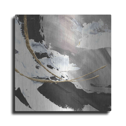 Luxe Metal Art 'Gilded Arcs I' by Chris Paschke, Metal Wall Art