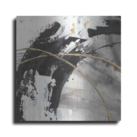 Luxe Metal Art 'Gilded Arcs II' by Chris Paschke, Metal Wall Art
