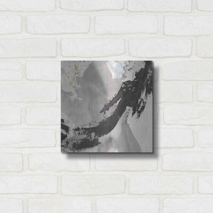 Luxe Metal Art 'Galaxy II' by Chris Paschke, Metal Wall Art,12x12
