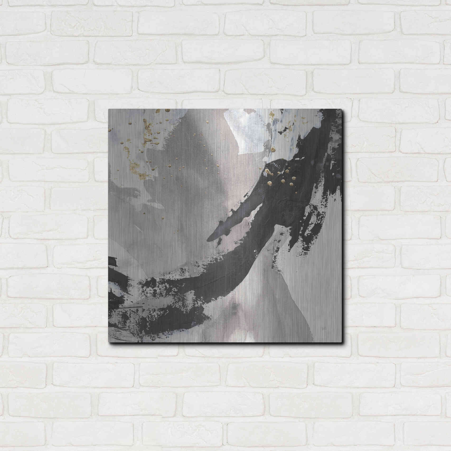 Luxe Metal Art 'Galaxy II' by Chris Paschke, Metal Wall Art,24x24