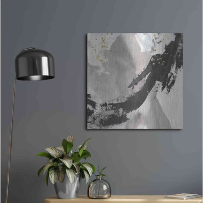 Luxe Metal Art 'Galaxy II' by Chris Paschke, Metal Wall Art,24x24