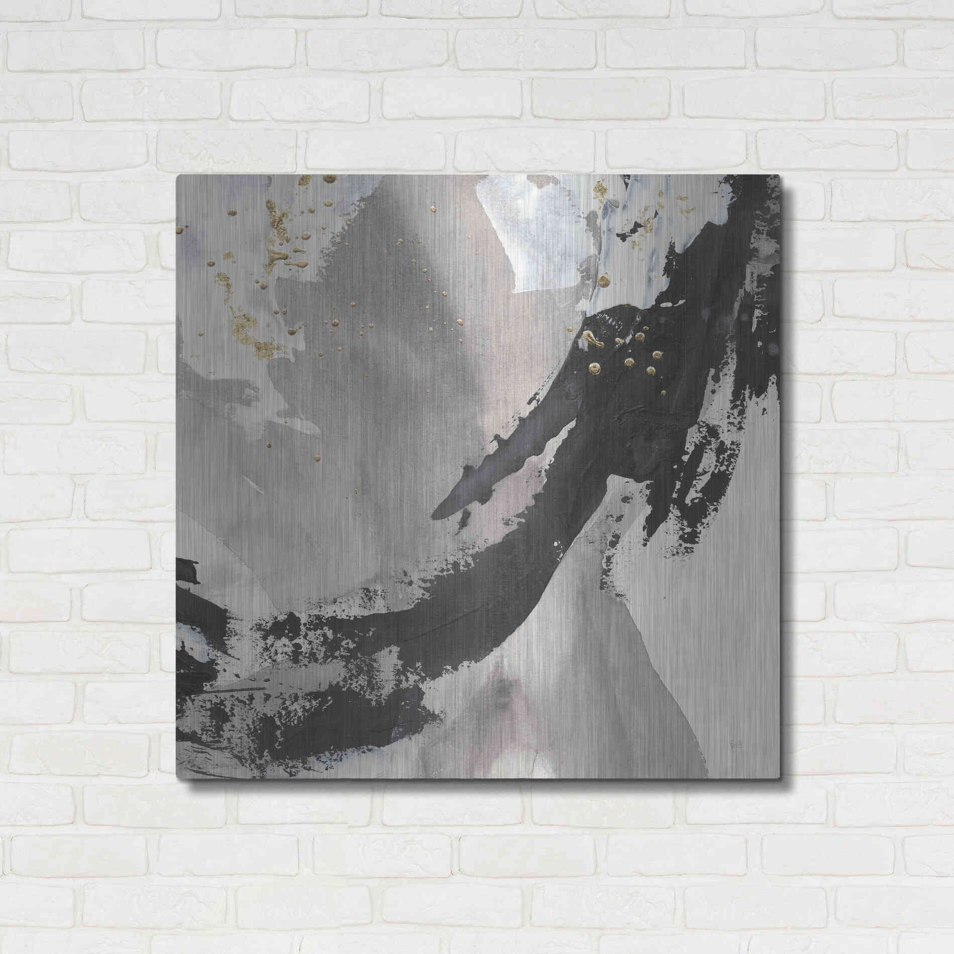 Luxe Metal Art 'Galaxy II' by Chris Paschke, Metal Wall Art,36x36