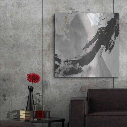 Luxe Metal Art 'Galaxy II' by Chris Paschke, Metal Wall Art,36x36