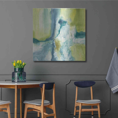 Luxe Metal Art 'Incomplete' by Chris Paschke, Metal Wall Art,36x36