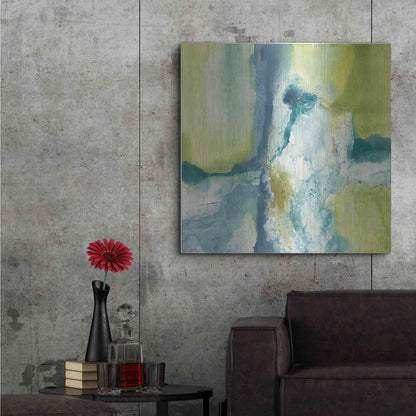 Luxe Metal Art 'Incomplete' by Chris Paschke, Metal Wall Art,36x36