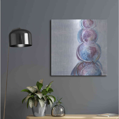 Luxe Metal Art 'Starting Over I' by Chris Paschke, Metal Wall Art,24x24