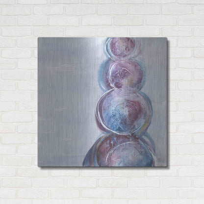 Luxe Metal Art 'Starting Over I' by Chris Paschke, Metal Wall Art,36x36