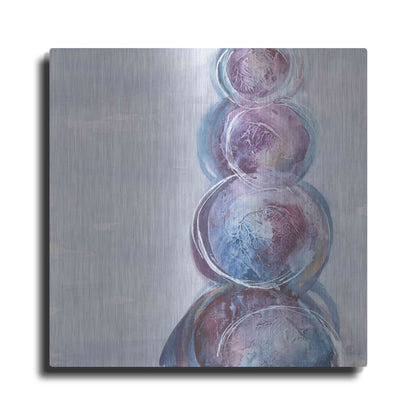 Luxe Metal Art 'Starting Over I' by Chris Paschke, Metal Wall Art