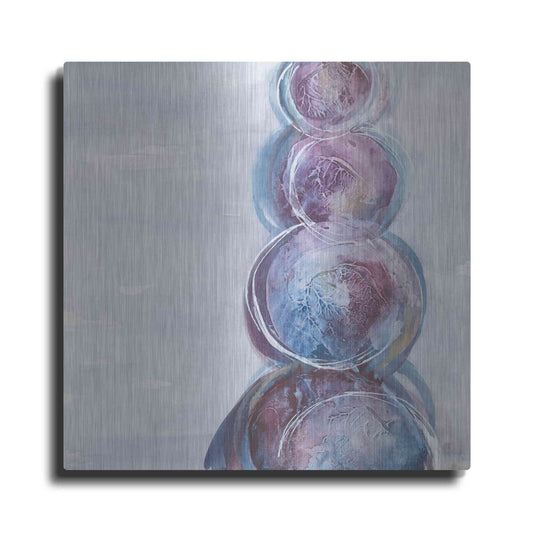 Luxe Metal Art 'Starting Over I' by Chris Paschke, Metal Wall Art