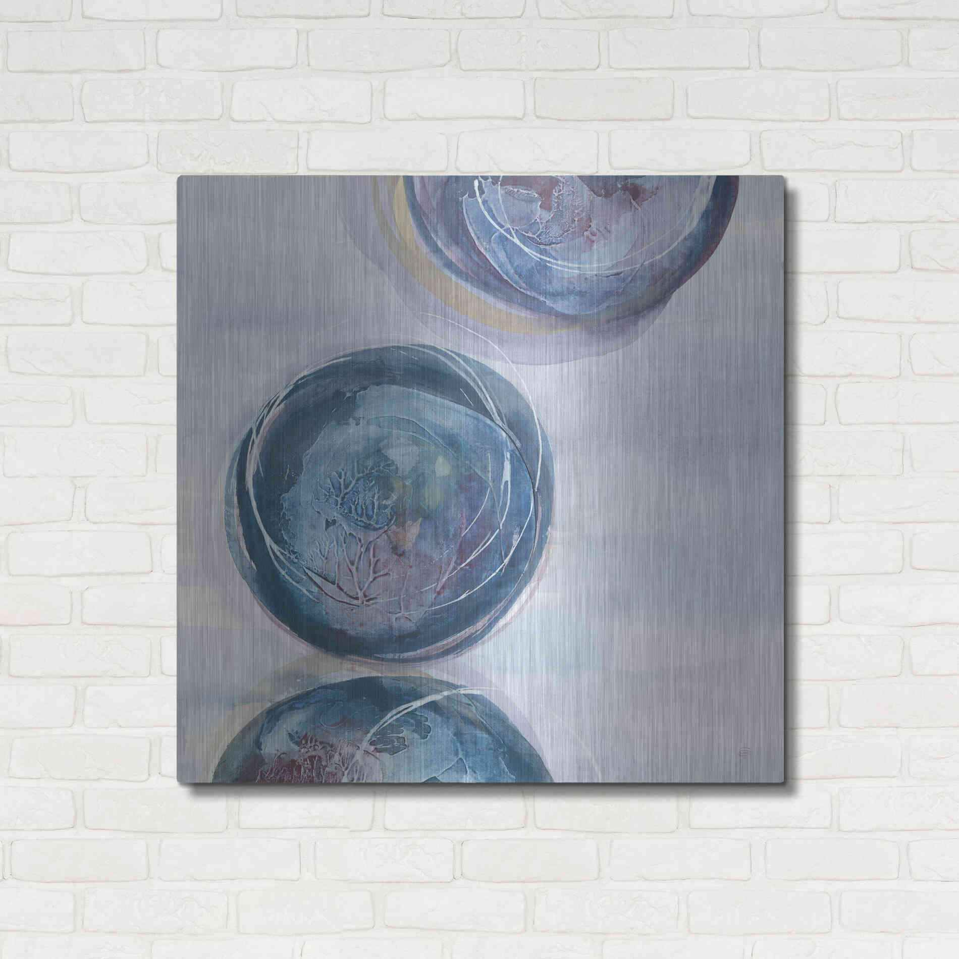 Luxe Metal Art 'Starting Over II' by Chris Paschke, Metal Wall Art,36x36